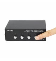 MT-VIKI 4 Port RS232 Switch MT-223-4 Db9 Com Seri Port Anahtarlayıcı 1 IN 4 OUT PC Printer Haberleş