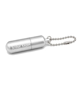 Kişiye ve İsme Özel Zippo Benziniyle Çalışan Metal Anahtarlık Çakmak