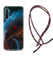 Realme 5i 5 Pro 6i 7 Pro 8 Kılıf Boyun Asklı Rasta Silikon Şahin 1756