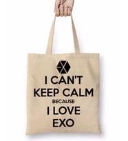 Exo i Cant Keep Calm Bez Çanta Uzun Saplı
