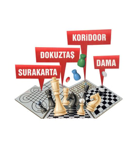 Btoys Satranç Zeka ve Strateji Oyunları 5 Oyun 1 Arada BT-325760