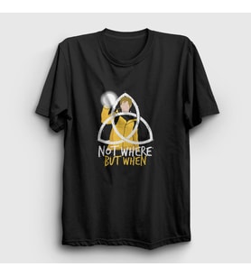 Presmono Unisex Siyah When Dark T-Shirt 187130tt
