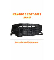 KANGOO 3 2007-2011 ARASI 3 BOYUTLU DERİ KAPİTONE TORPİDO KORUYUCU