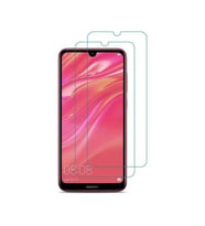 Huawei Y7 Prime 2019 Uyumlu Ekran Koruyucu Screen Protector Tempered Glass Kristal Netliğinde %100 HD Görüntü, Yüksek Kalite Kırılmaz Temperli Cam (Şeffaf)