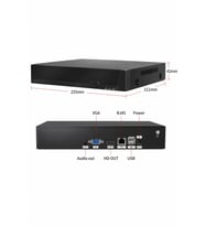 O-kam ZR-4010 NVR Wifi Kayıt Cihazı 10 Kanal IP Kamera Uyumluluğu
