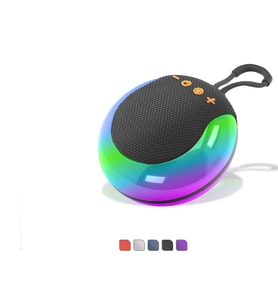 Mini Bluetooth Hoparlör Fm Rgb 12 X 6 X 12.3 Cm BS26