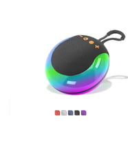 Mini Bluetooth Hoparlör Fm Rgb 12 X 6 X 12.3 Cm BS26