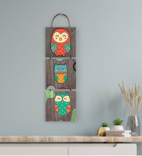 BK Gift 3 Parça İpli Ahşap Tablo Seti-65