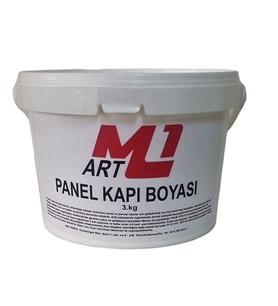 M1 ART Beyaz Su Bazlı Panel Kapı Boyası 3KG