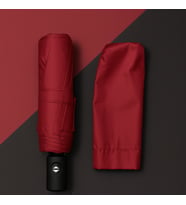 Bordo Kılıflı Otomatik Kompakt Şemsiye