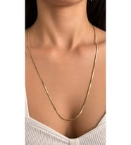 Gold Line Zincir Kolye