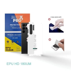 Oppo Find X9 Ultra Uyumlu NANO Full Arka Kaplama Esnek ULTRA İnce Oppo Find X9 Ultra Uyumlu NANO - MAXXPRO - EPU HD