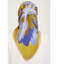 Armine Nostalji Serisi %100 Twill İpek Eşarp 9042D 02
