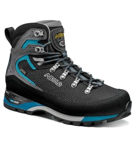 Asolo A12039 00 A906 Corax GV MM Black/Peacock Blue Kadın Outdoor Bot (Siyah)