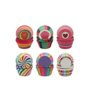 100'lü Muffin Kağıdı Kek Kalıbı Desenli