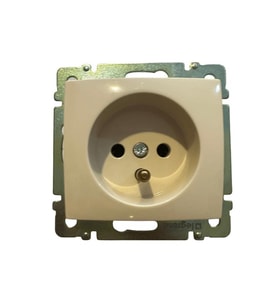 Legrand Valena 774398 Topraklı Priz Krem (Bej) (Çerçeve Dahil)