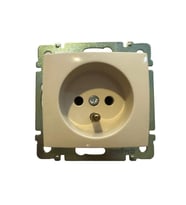 Legrand Valena 774398 Topraklı Priz Krem (Bej) (Çerçeve Dahil)
