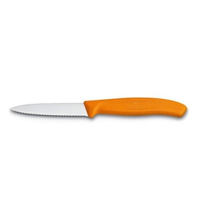 Victorinox SwissClassic 8cm Soyma Bıçağı Turuncu 6.7636.L119