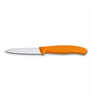 Victorinox SwissClassic 8cm Soyma Bıçağı Turuncu 6.7636.L119