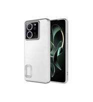 Xiaomi Mi 13T Uyumlu Kılıf Kamera Korumalı Logo Gösteren Zore Omega Kapak