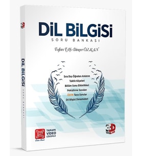 Dil Bilgisi Tamamı Video Çözümlü Soru Bankası 3D Yayınları