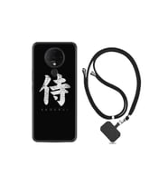 Tecno Spark 6 Go Kılıf Desenli Silikon Boyun Askılı Samurai 1340