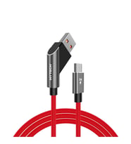 Hytech HY-X215 3A Micro Usb 1m Kırmızı Data + Sarj Kablosu