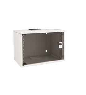 AGER 9U 510x400mm Duvar Tipi Beyaz Kabinet Demonte SOHO AG-SH09U5140B1-CBAA-B-D1
