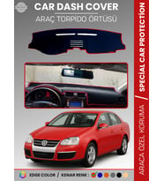 VOLKSWAGEN JETTA (2007-2011) Torpido Örtüsü Ön Göğüs Koruma Tam Uyum Çatlamayı Önler