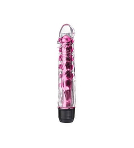 Modern Şeffaf Vibratör Pembe