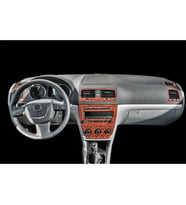 Meriç® Skoda Yeti Ön Torpido Kaplama Maun 21 Parça 2010-› (Maun)