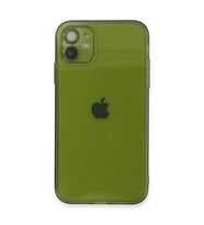 Apple iPhone 12 Kılıf Fly Lens Silikon - Yeşil