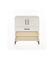 Arges Şifonyer 3 Raflı Tek Çekmeceli 2 Kapaklı 88x30x96 Aytaşı-Aytaşı