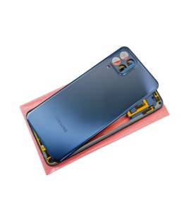 Tkgz Samsung Galaxy M33 KASA Arka Pil Batarya Kapağı MAVİ