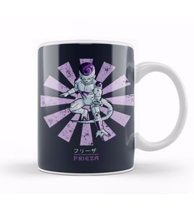 Frieza Retro Japanese Dragon Ball Z Kupa Bardak Porselen