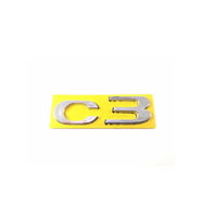 CITROEN C3 Bagaj Yazısı Nikel 71mm-22mm