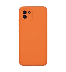 Galaxy A03 Kılıf Nano İçi Kadife - Turuncu