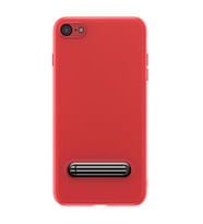 Baseus iPhone 8 İz Bırakmayan Standlı Kılıf (Kırmızı)