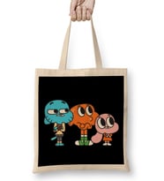 Gumball And Darwin Gumball Darwin Anais Bez Çanta Uzun Saplı