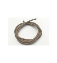 6 MM ÇAPLI YUVARLAK DERİ KORDON  (2 METRE) (Taba)