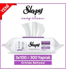 Sleepy Easy Clean Yuzey Temizlik Havlusu 3x100