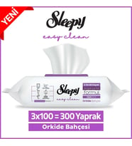 Sleepy Easy Clean Yuzey Temizlik Havlusu 3x100