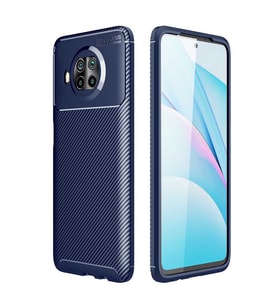 Xiaomi Mi 10T Lite 5G Kılıf Esnek Soft Karbon Tasarım Legion Serisi (Lacivert)