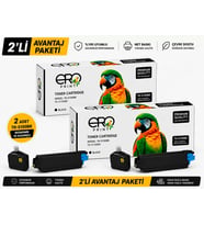 Kyocera ECOSYS P6035cdn Siyah Muadil Toner - 2'li Avantaj Paket