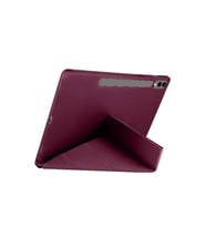 Galaxy X610 Tab S9 Fe Plus 12.4 Kılıf Kalemlikli Mars Tablet Kılıfı - Mürdüm