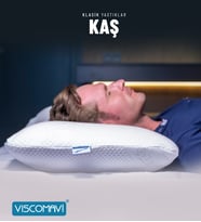 Viscomavi Kaş Ortopedik Visco Yastık Klasik Hafızalı Visco Yastık