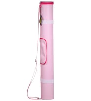 Yuga Suni Deri Proje Tüpü Cepli 10,5 cm Pembe