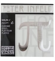 Thomastik PI01PT Keman Tek Teli - Peter Infeld E (Mi) Platinum (Üst Segment - Platin Kaplama)  Platin Kaplama Sayesinde Maksimum Projeksiyon ve Kristal Netliğinde Tizler  Uyum: 4/4 Kemanlar İçin 1. Tel (Bilye Uçlu)