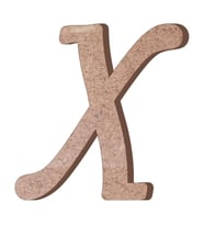 TEKNOPOİNT AHŞAP HR34 18mm. X İŞARETİ