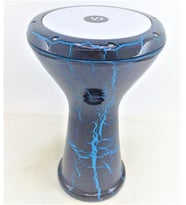 AYDIN MÜZİK Mavi Desenli Darbuka+Kılıf